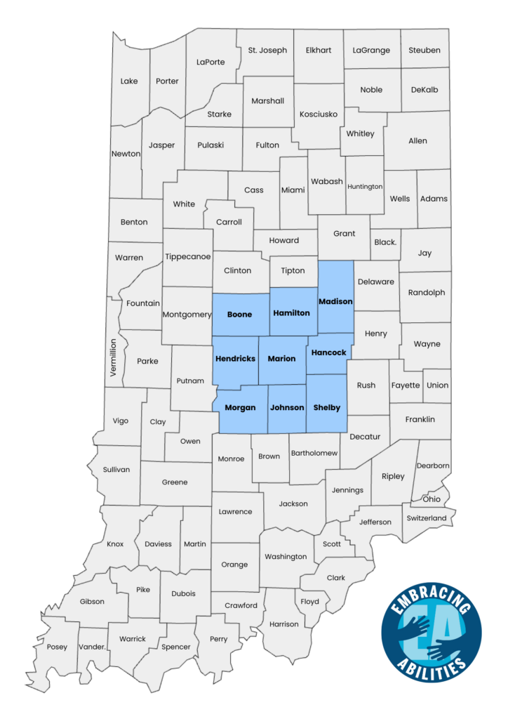 Bdds Map Service Area – Embracing Abilities Inc.